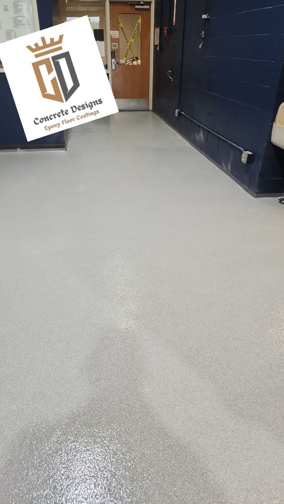 Epoxy Color Quartz Sand Flooring for Concrete Designs in Thief River Falls, MN
