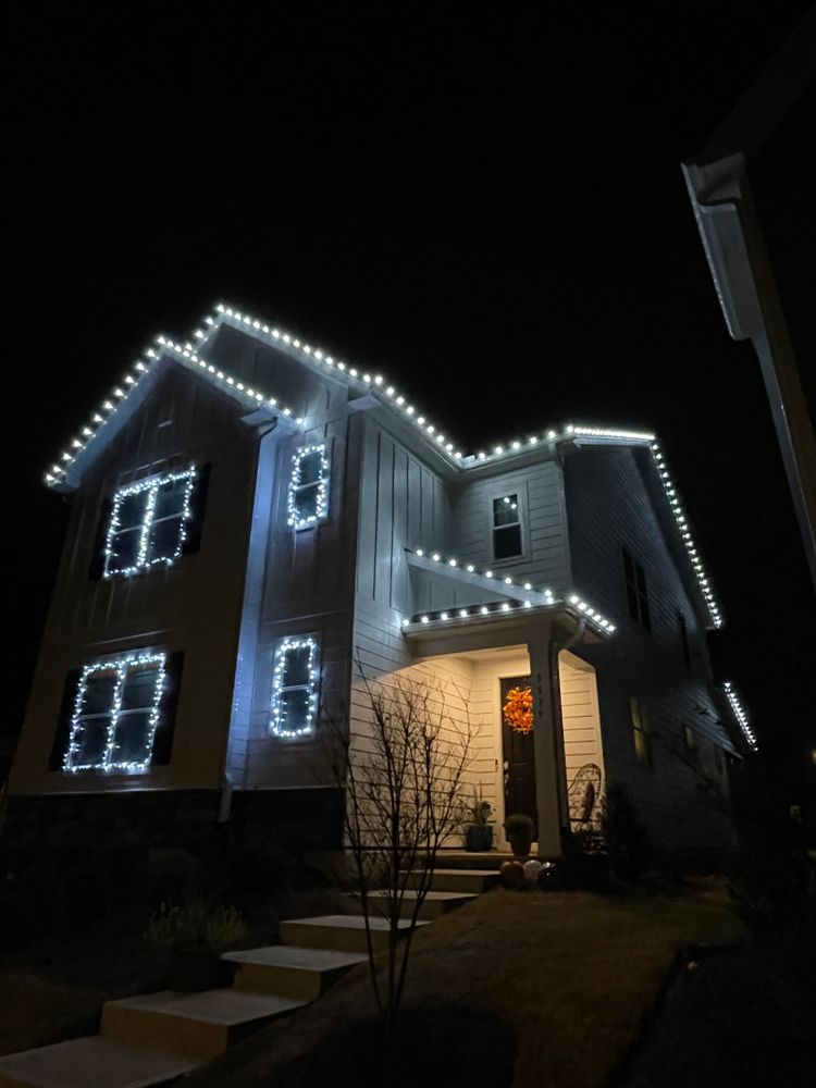 Holiday Lighting  for Under Pressure: Pressure Washing Service in Raleigh, NC