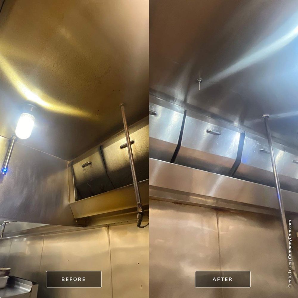 Commercial Kitchen Hood & Exhaust Vent Cleaning for Centex Pressure Washing Service in San Marcos, TX