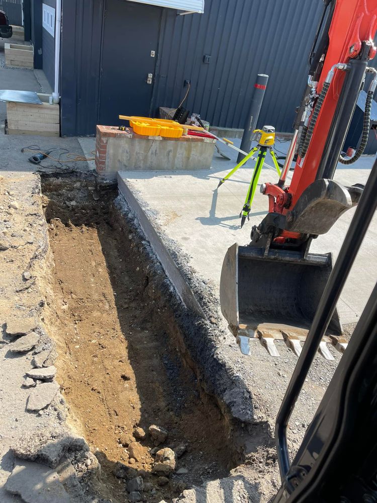Our Foundation Excavation service ensures precise and safe removal of soil for your home's foundation, creating a sturdy base while prioritizing efficiency and minimizing disruption to your property. for Witt Excavating and Equipment in Hudson, NH