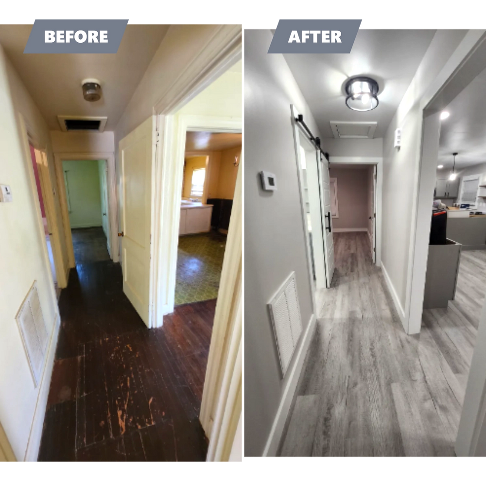 Before/After Interior Renovations for AG Construction in Greenville, SC