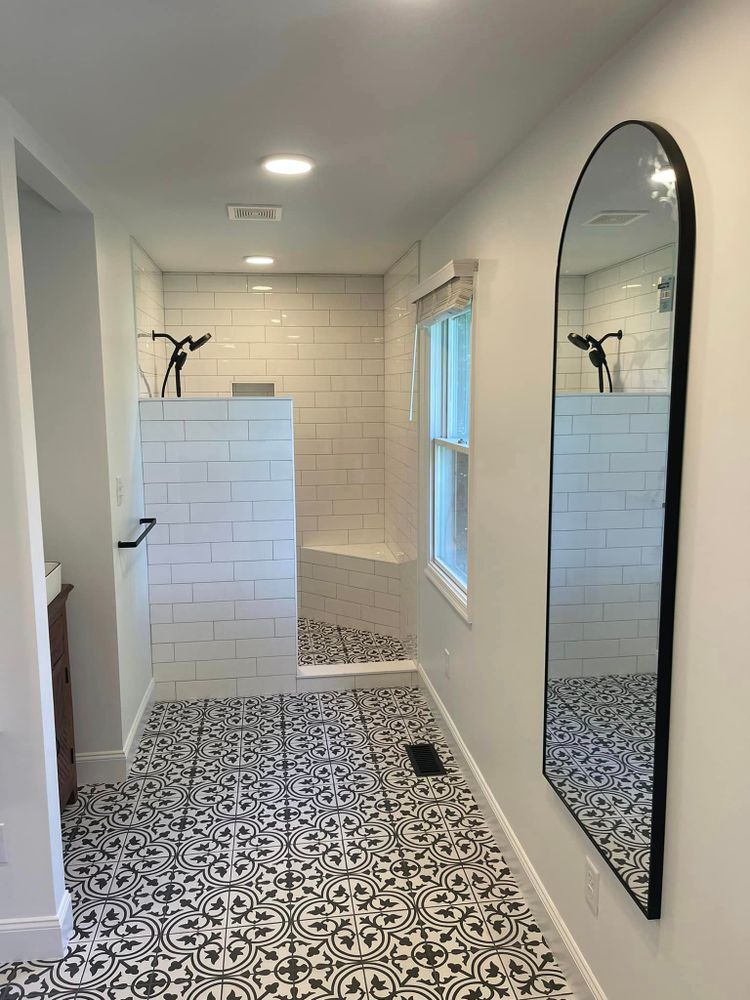 Transform your bathroom into a luxurious retreat with our expert renovation service. From modern upgrades to complete remodels, we create beautiful and functional spaces tailored to your style and needs. for Koch Renovations in Camden, NC