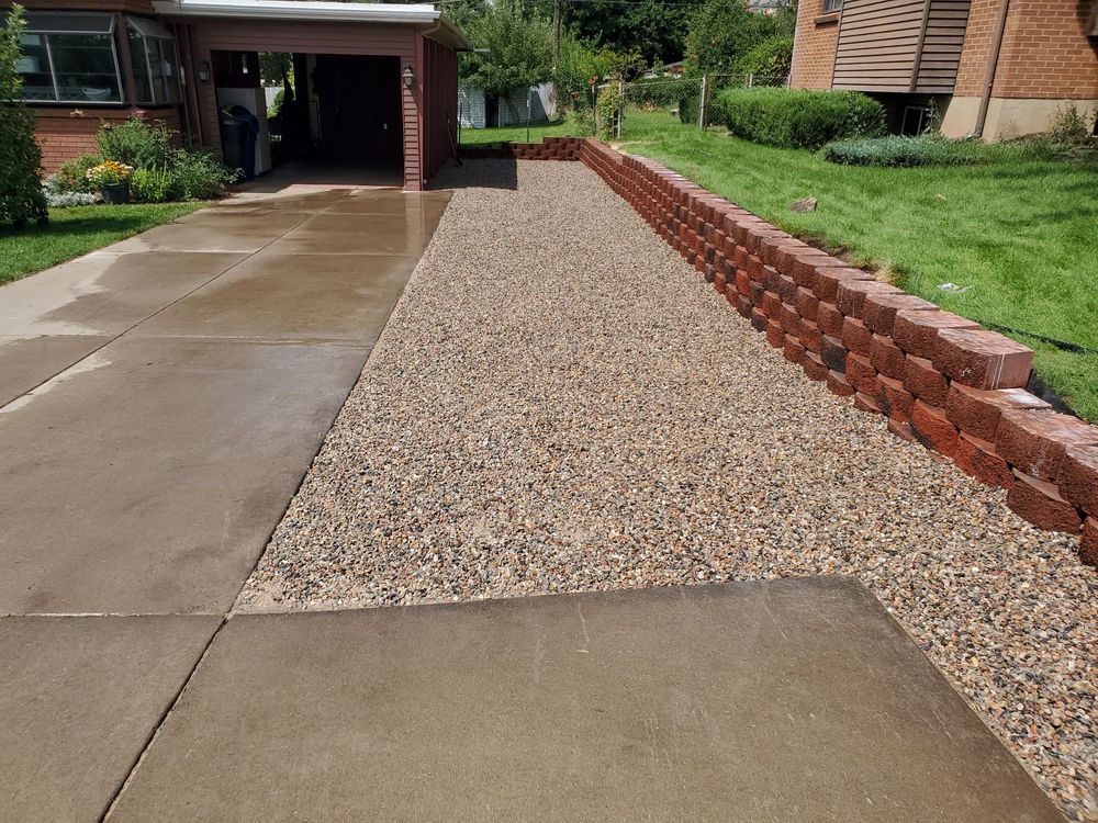 Our RV Pads service offers homeowners a convenient solution for parking their recreational vehicles in a designated area on their property, providing easy access for maintenance or travel preparations. for All American Landscaping and Lawncare in Nampa, ID