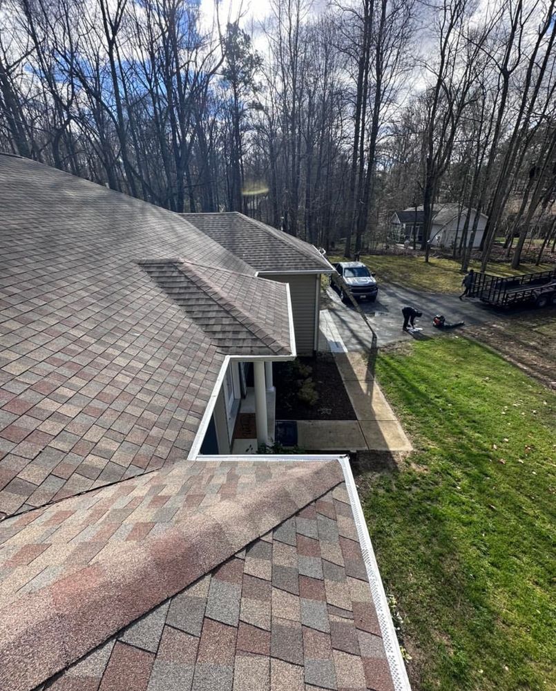 Our professional team offers comprehensive gutter cleaning and installation of quality gutter guards to protect your home from water damage, keeping debris out and water flowing smoothly. Enjoy peace of mind. for Nate's Property Maintenance LLC  in Lusby, MD