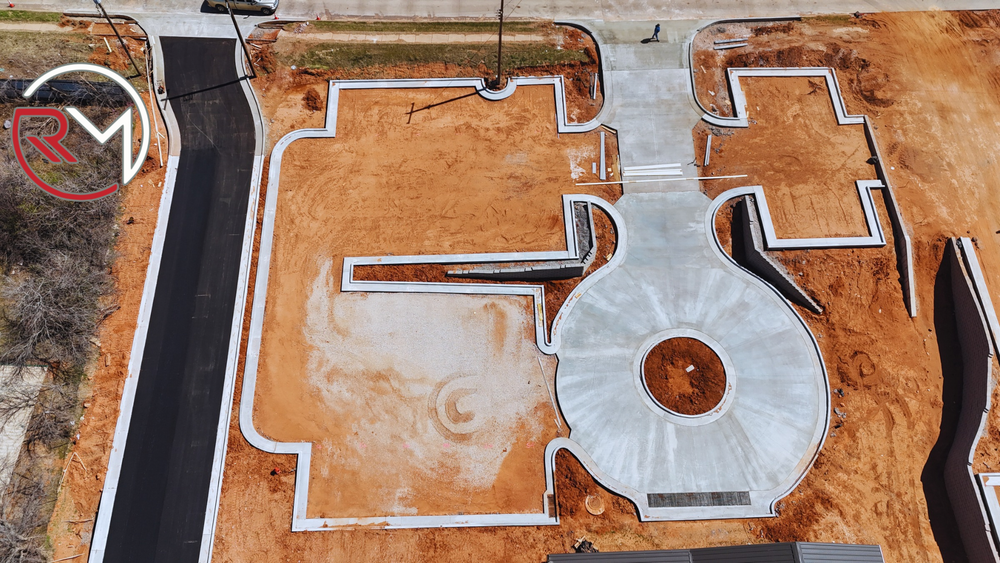 Commercial Concrete for RM Concrete Construction,LLC. in Norman, , OK