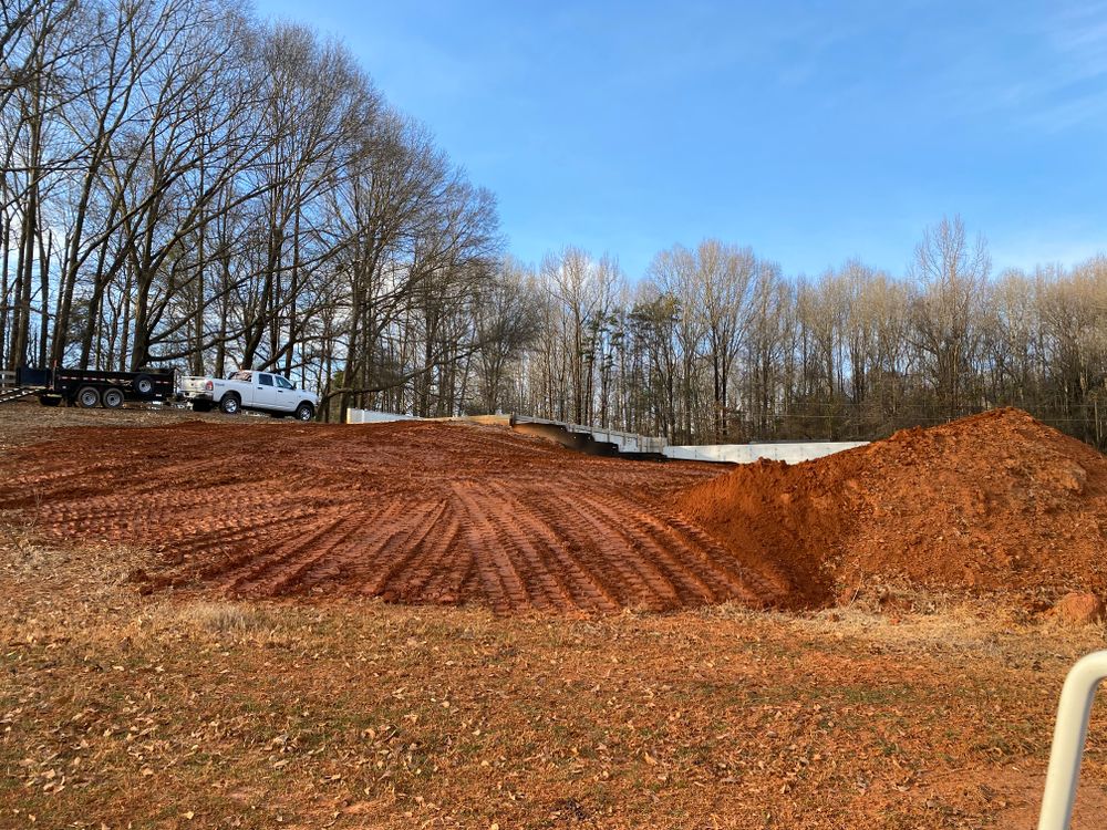 Grading for Georgia Pro Scapes in Cumming, Georgia