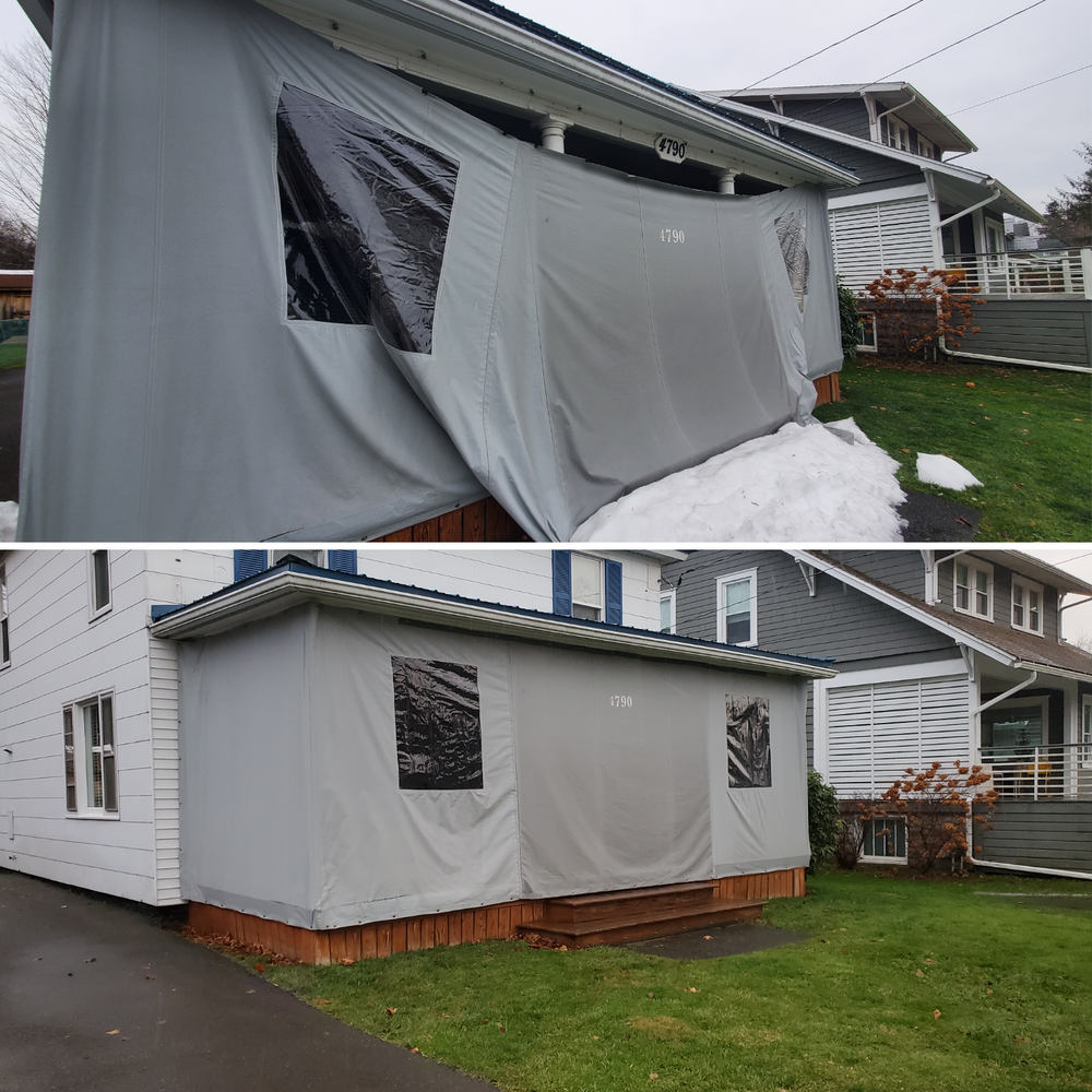 Before And After for Kessel Custom Covers in Bemus Point, New York