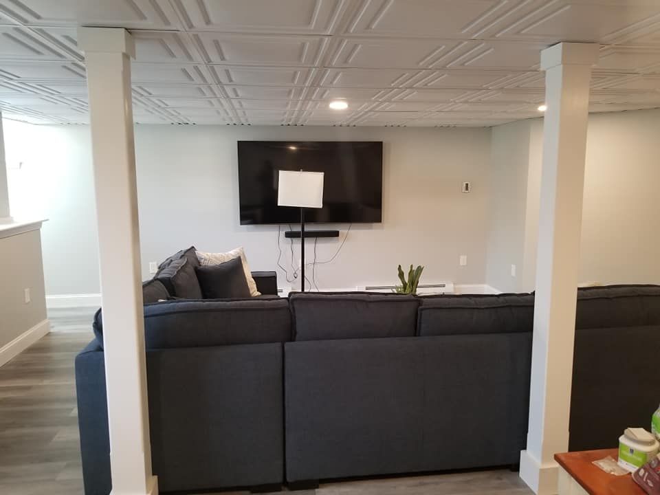 Our expert basement renovation service transforms your underutilized space into a functional, stylish area tailored to your needs, enhancing both comfort and value in your home. Discover the potential today! for Jetstream Construction in Gorham, ME