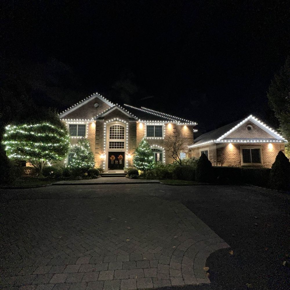 Enhance your home's charm with our LED and Christmas lighting service, offering professional installation, vibrant designs, and energy-efficient solutions for a festive appearance that complements our pressure washing excellence. for Servona in Spokane, WA