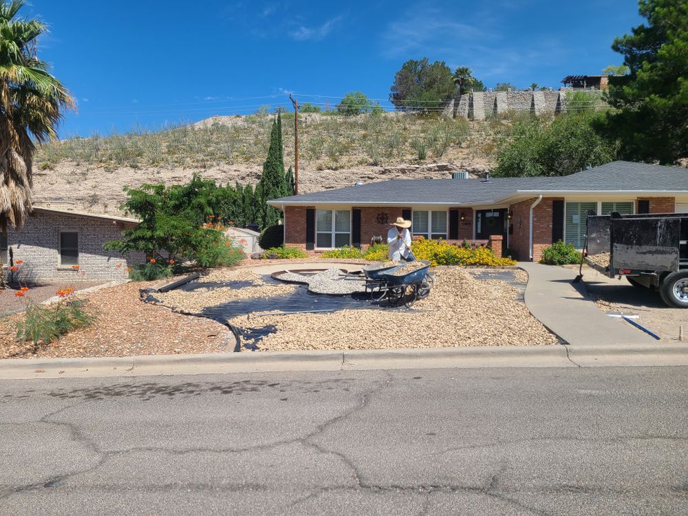 Residential Landscape Rock for ADM Landscaping & Irrigation LLC in El Paso,  TX