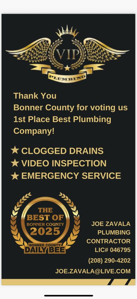 All Photos for V.I.P Plumbing in Sandpoint, ID