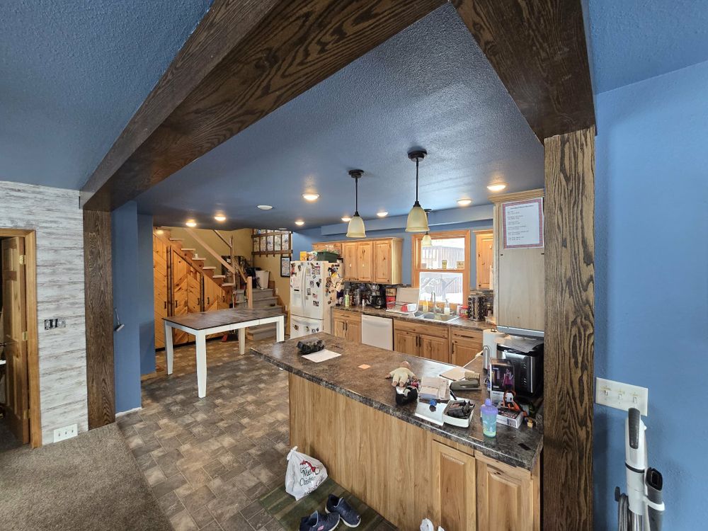 Custom Interior Renovations for Dittbrenner Woodworking in Stanley, ND