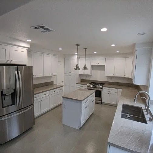 Transform your home with our expert kitchen and bathroom renovations. We offer customized designs, quality craftsmanship, and seamless project management to create beautiful, functional spaces that enhance your lifestyle. for Rhino Builders in Star, ID