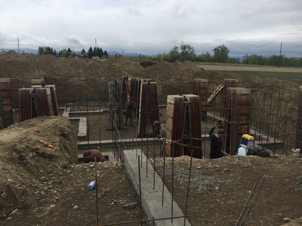 Foundations for R&H Homes in Bozeman, MT