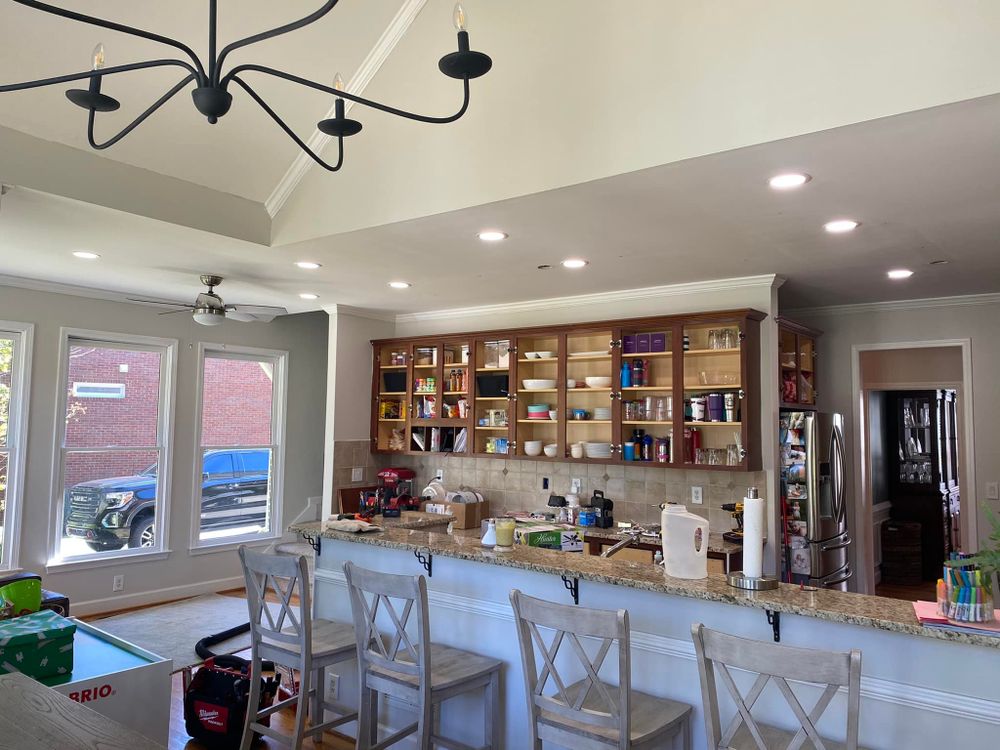 Lighting Installs for Priority Electric in Ellijay, GA