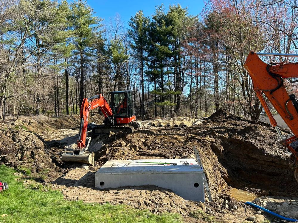 Excavating Company for CM Smith Trucking in Townsend, MA