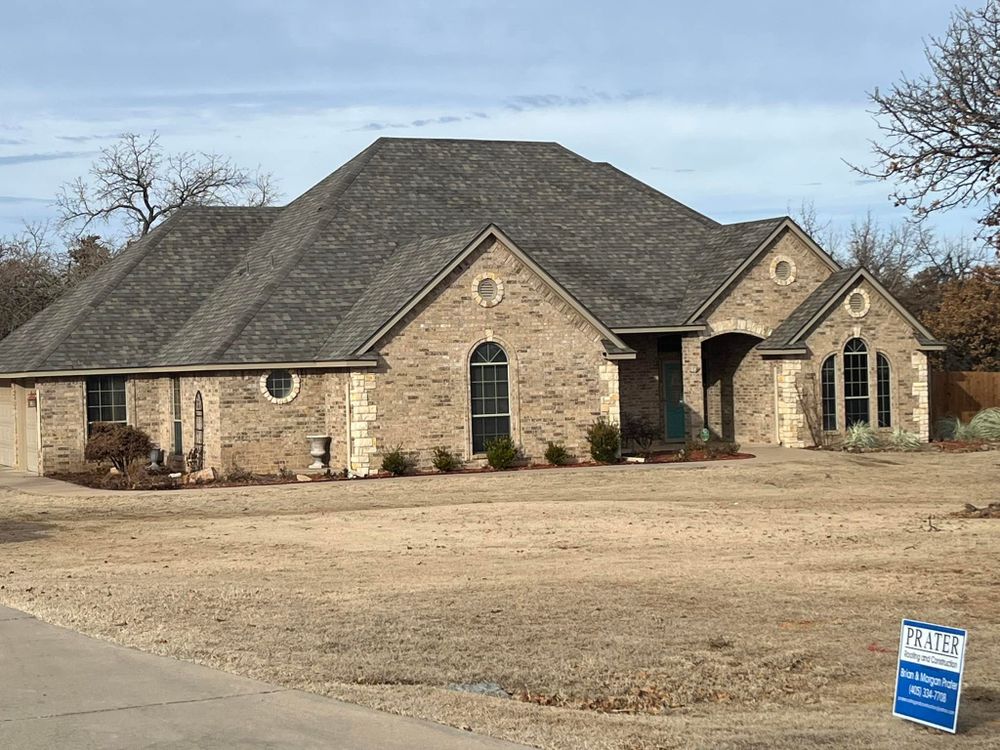 Our expert construction services ensure durable, high-quality roofing solutions tailored to protect your home, enhance its aesthetic appeal, and withstand harsh weather conditions for long-lasting peace of mind. for Prater Roofing & Construction in Oklahoma City, OK