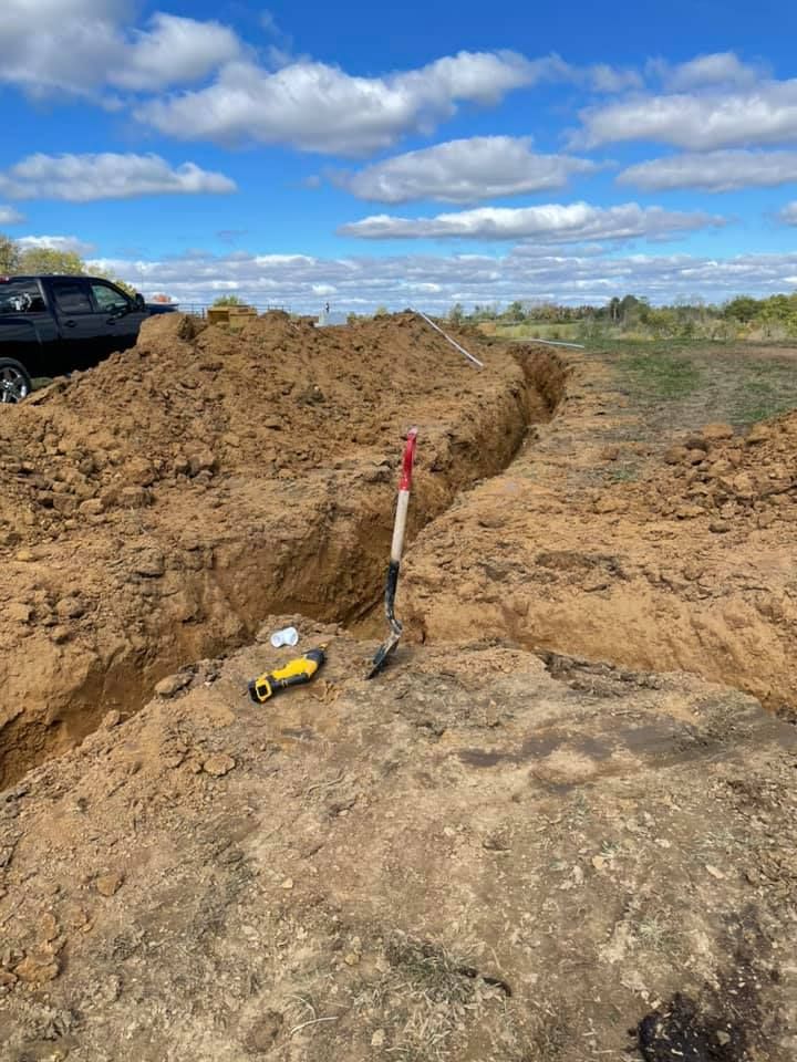 Excavating for Strong Contracting in Lebanon, KY