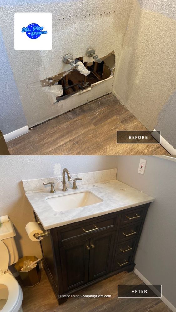 Sinks for Mr. Pipe Dreams LLC in Colorado Springs, CO