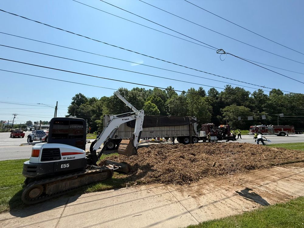Our Land Grading service ensures a level foundation, improving drainage and stability for your property. Enhance landscape aesthetics while preventing water damage with our expert grading, tailored to meet your specific needs. for OCD Landworks in Lenoir, NC