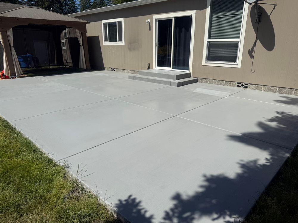Concrete for MD Construction & Sewer in North Yelm, WA