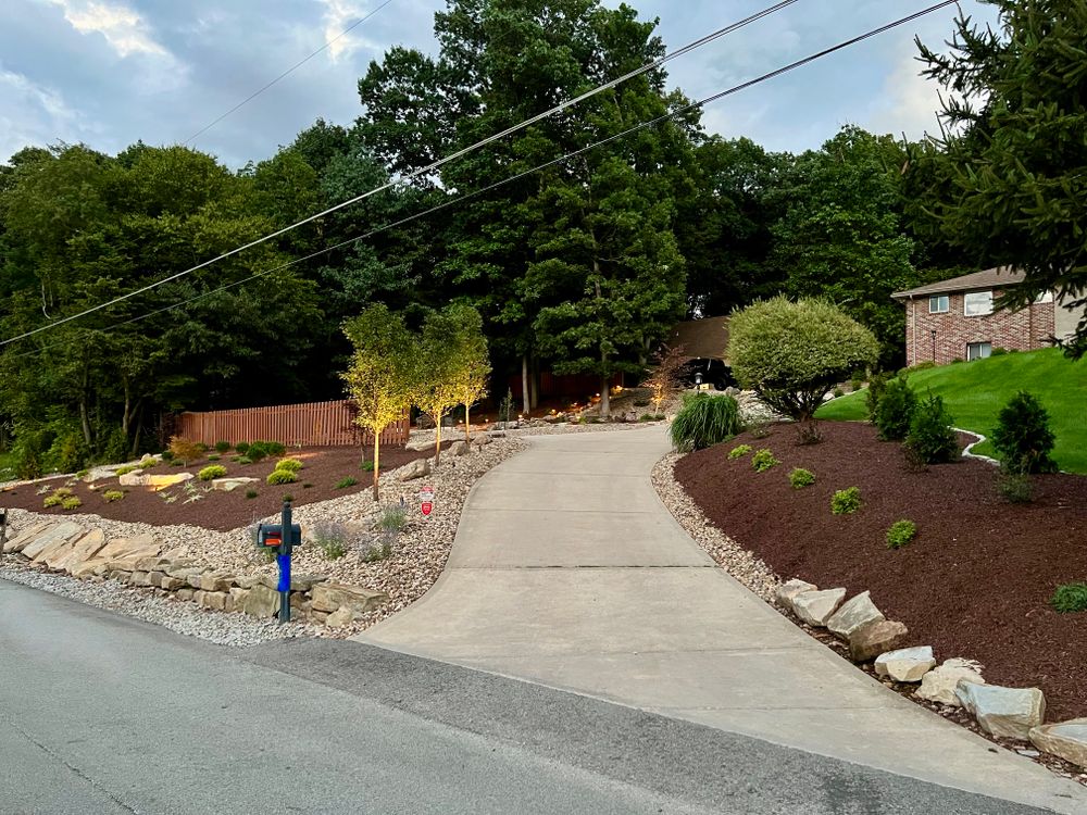 Landscape Design and Installation for Resnik Landscaping Services in New Kensington, PA