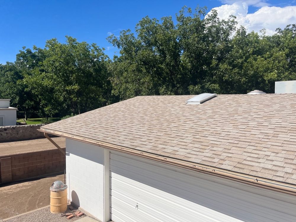 Shingled Roofs for Organ Mountain Roofing & Construction in Las Cruces, NM