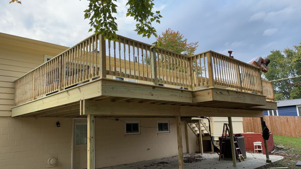 Deck Installations for Kingdom Carpentry in Jackson, MI