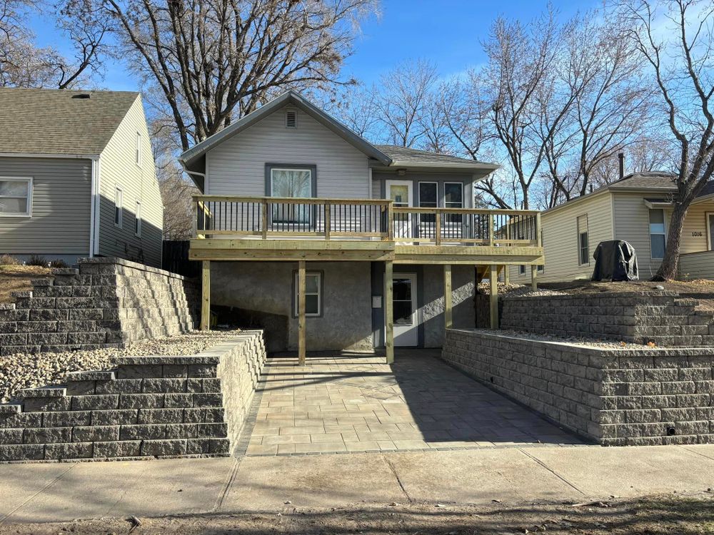 Hardscaping for Ramos Universal Landscaping in Sioux Falls, SD