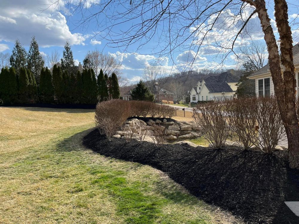 Our Mulch Installation service will improve the health and appearance of your garden beds by providing a protective layer that conserves moisture, suppresses weeds, and adds aesthetic value to your property. for Trust Lawn and Landscape  in Pacific, MO