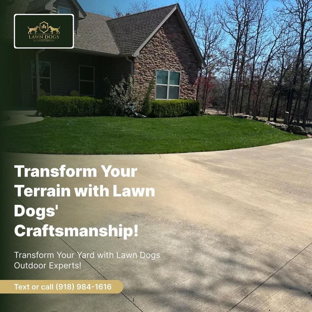 instagram for Lawn Dogs Outdoors Services in Sand Springs, OK