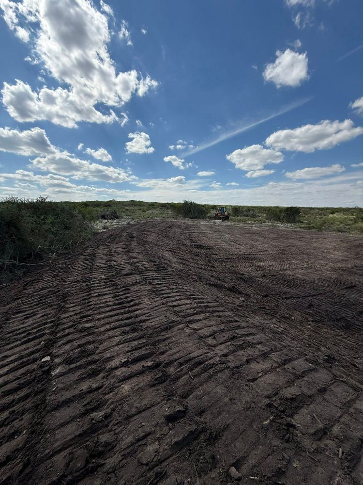 Our Forestry Mulching service efficiently clears overgrown land, utilizing specialized equipment to mulch vegetation into the soil, improving land health and aesthetics while minimizing environmental impact for your property enhancement needs. for Strause Land Improvement & Construction in George West, TX