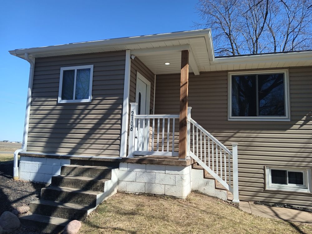 Water deterrent porch roof for Ins & Outs Home Repair, LLC in Madison County, IL