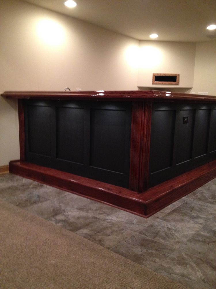 Custom Made Bars for First Class Home Remodelers Inc in McHenry, IL