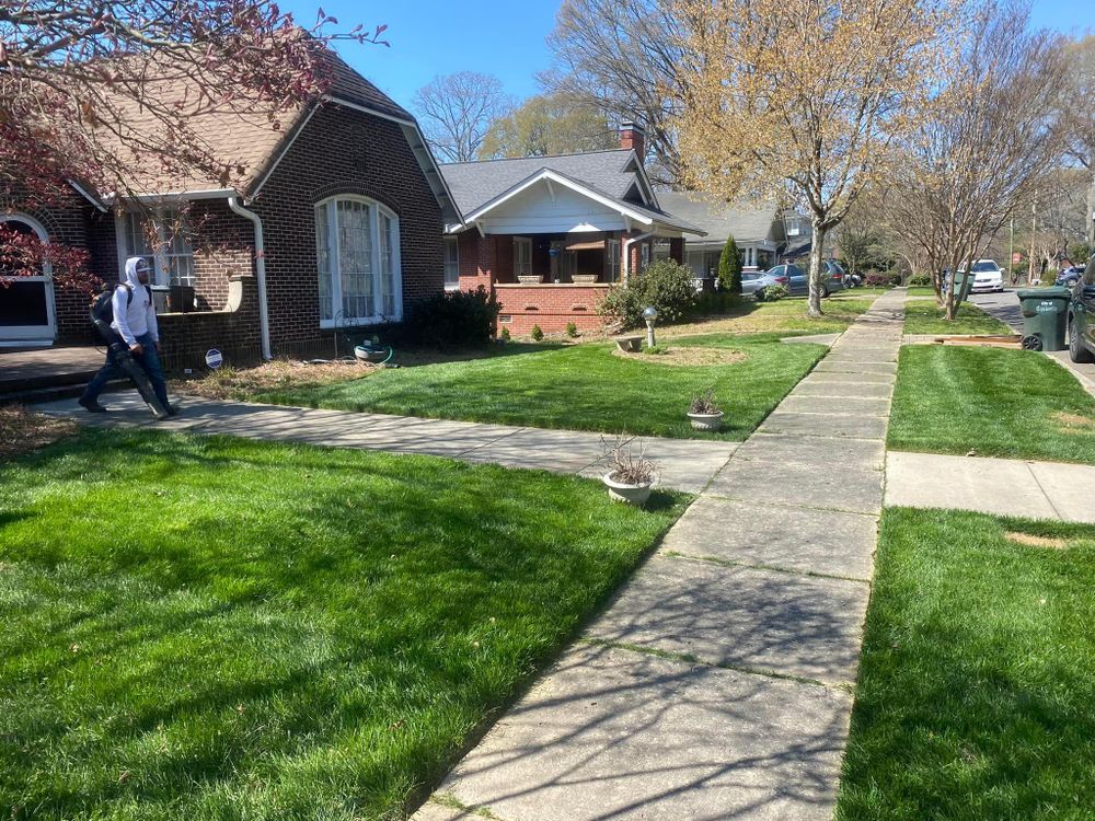 Mulching for America's Top Pick Lawn & Landscaping in Gastonia, NC