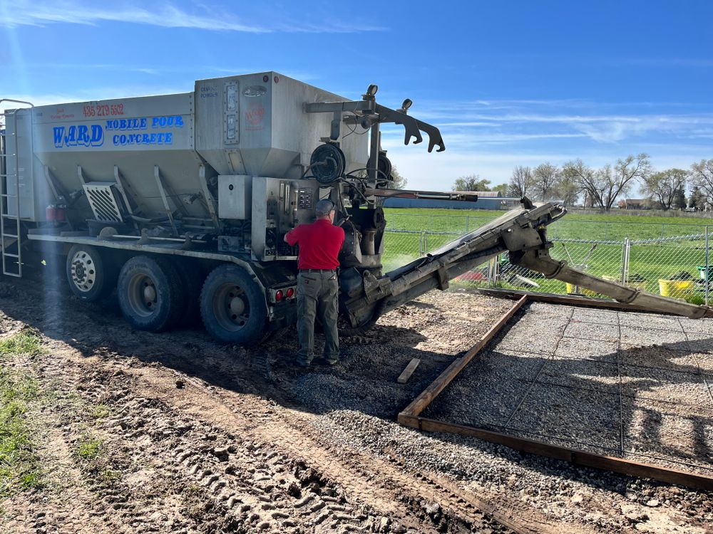 Work for Ward Mobile Pour Concrete in Tremonton, UT