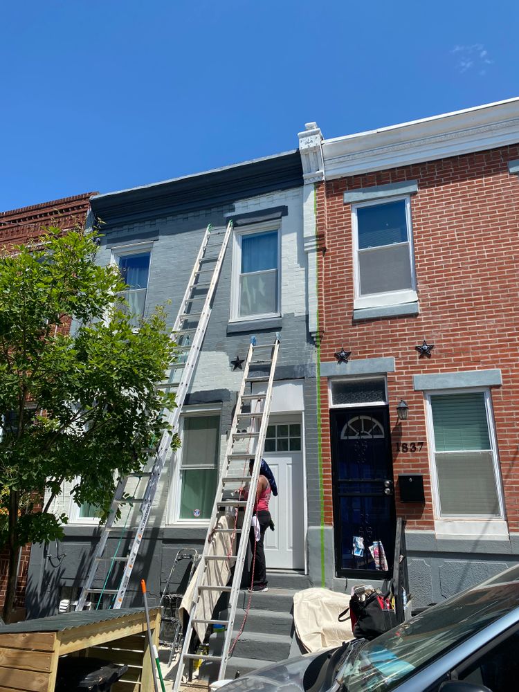 Exterior Painting for KD Painting in Philadelphia, Pennsylvania