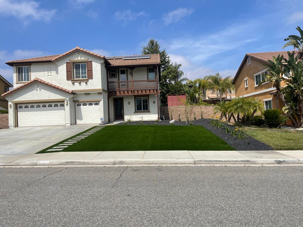 Artificial Turf for Aidan Jade Landscaping in Riverside County, CA