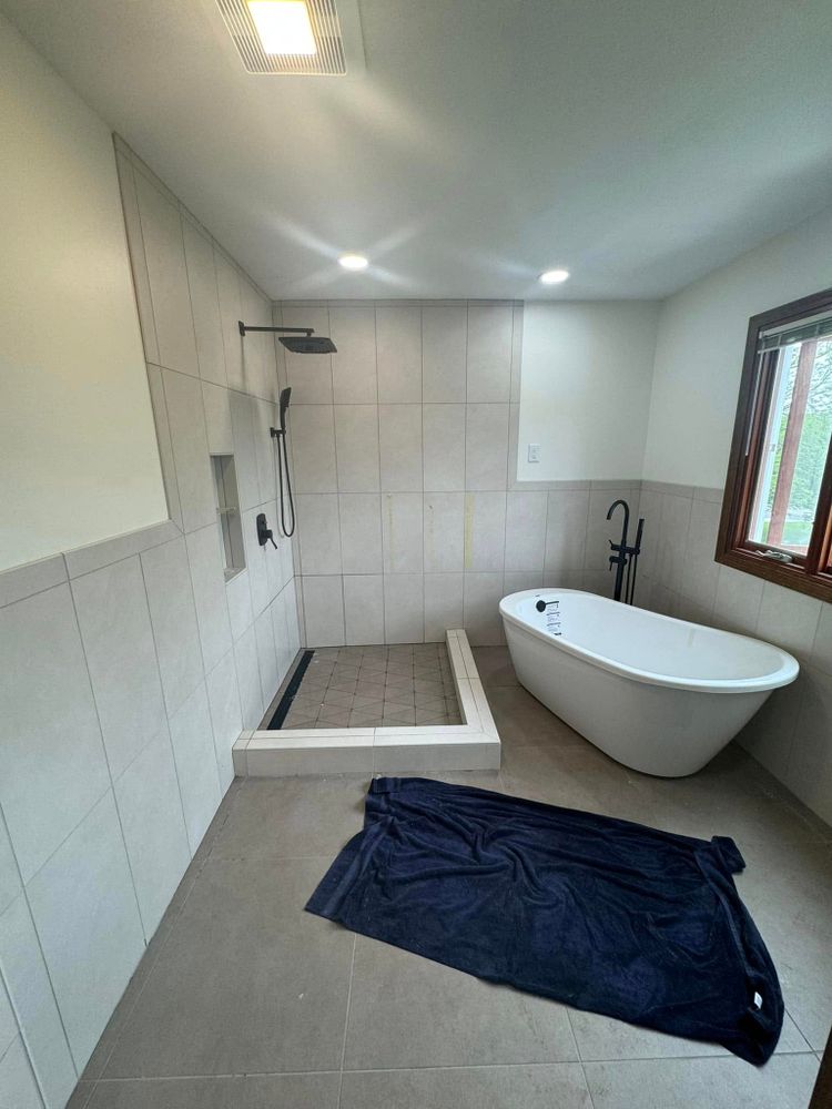Transform your bathroom with our expert tiling service. We offer precision installation, a wide range of styles, and durable solutions to enhance beauty and functionality in your space. for Tile Visions in Findlay, OH