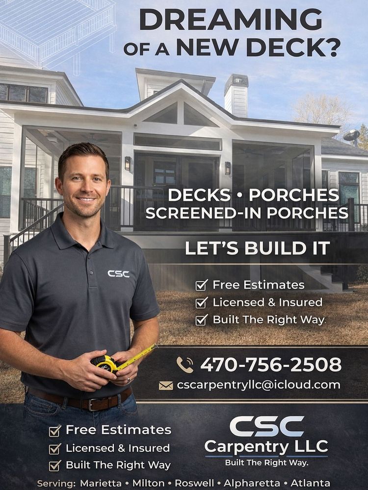 CSC Carpentry LLC team in Alpharetta, GA - people or person