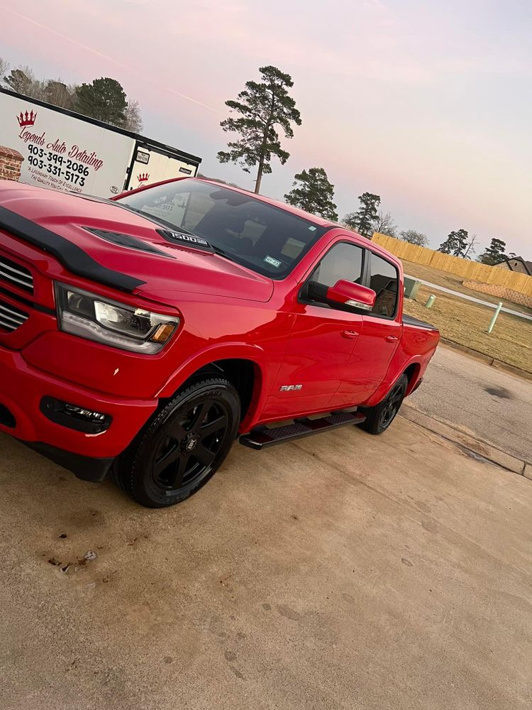 Interior Detailing for Legends Auto Detailing in Hallsville, TX