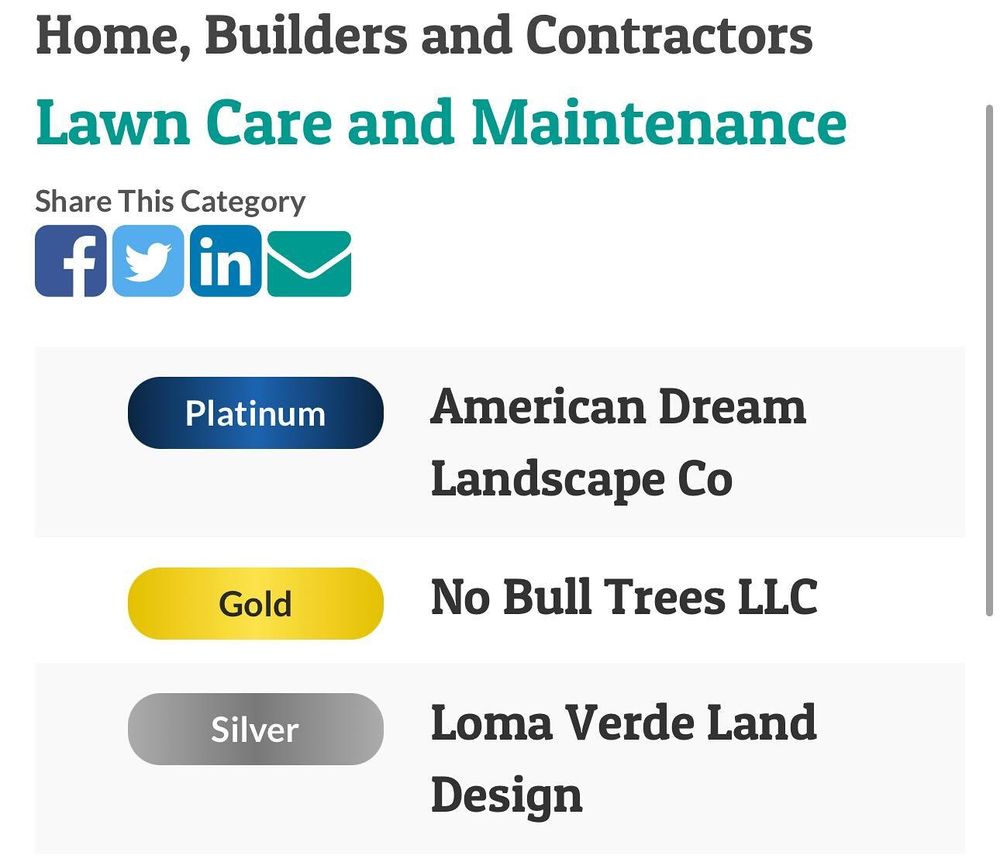 Commercial Lawn Maintenance for American Dream Landscape Company in Surprise, AZ