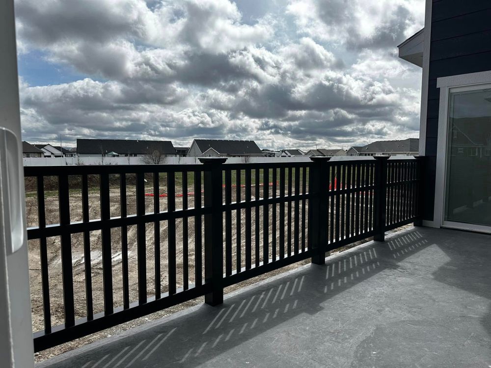 Commercial Fence for Vinyl Creations in Idaho Falls, ID