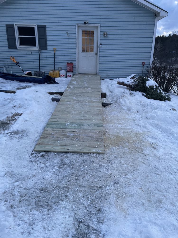 Exterior Renovation for Allen Property Management and Renovations in Bethel, VT