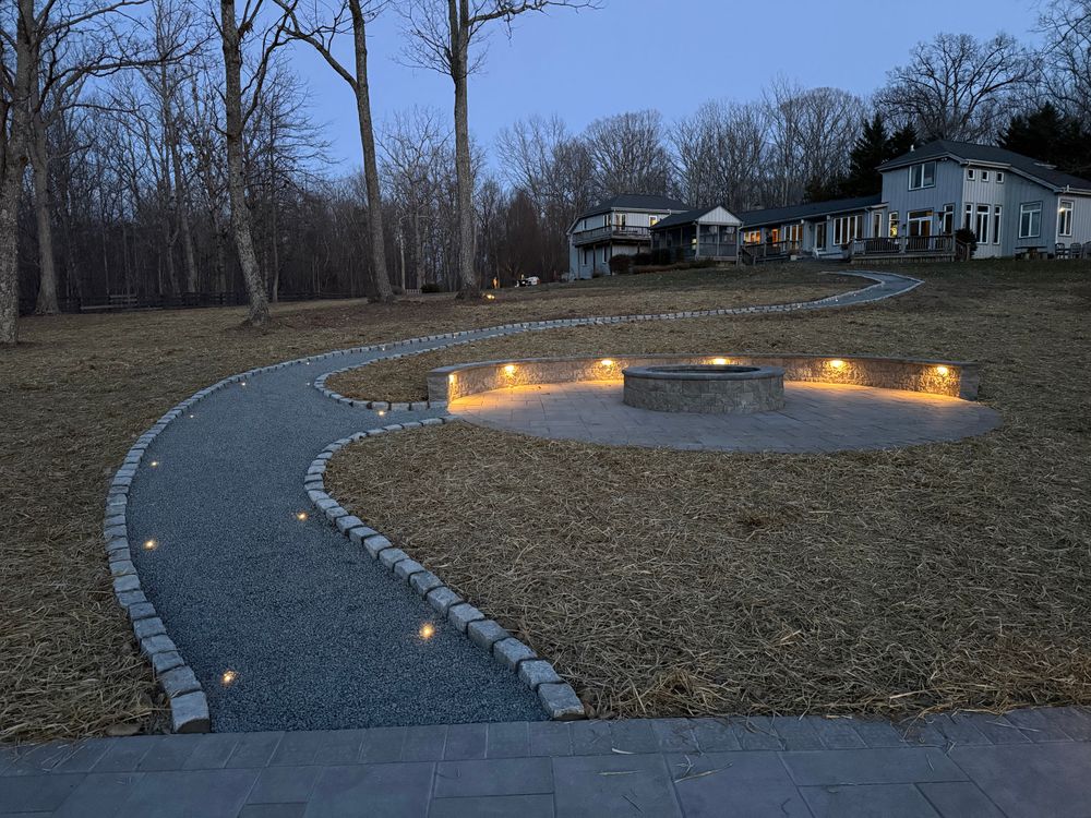Patio Design & Construction for ALPHA LANDSCAPES in Culpeper, VA