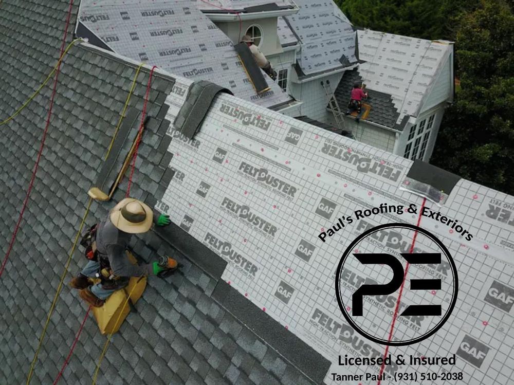 All Photos for Paul’s Roofing and Exteriors in Sparta, TN