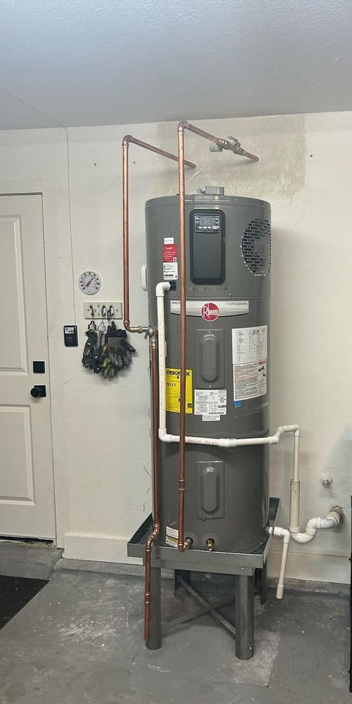 Our Water Heater Services ensure your home has a reliable supply of hot water with expert installation, maintenance, and repair solutions to keep your water heater functioning efficiently all year round. for First Choice Plumbing in Pasadena,  TX