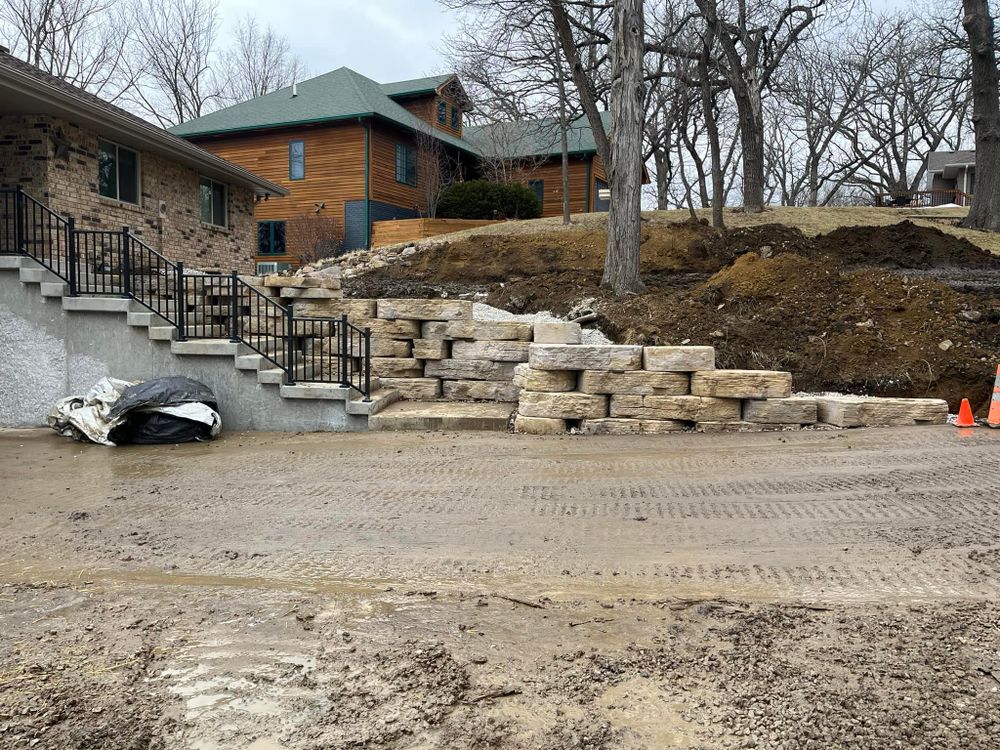 Hardscaping for Raccoon Valley Lawn Care in Des Moines, IA