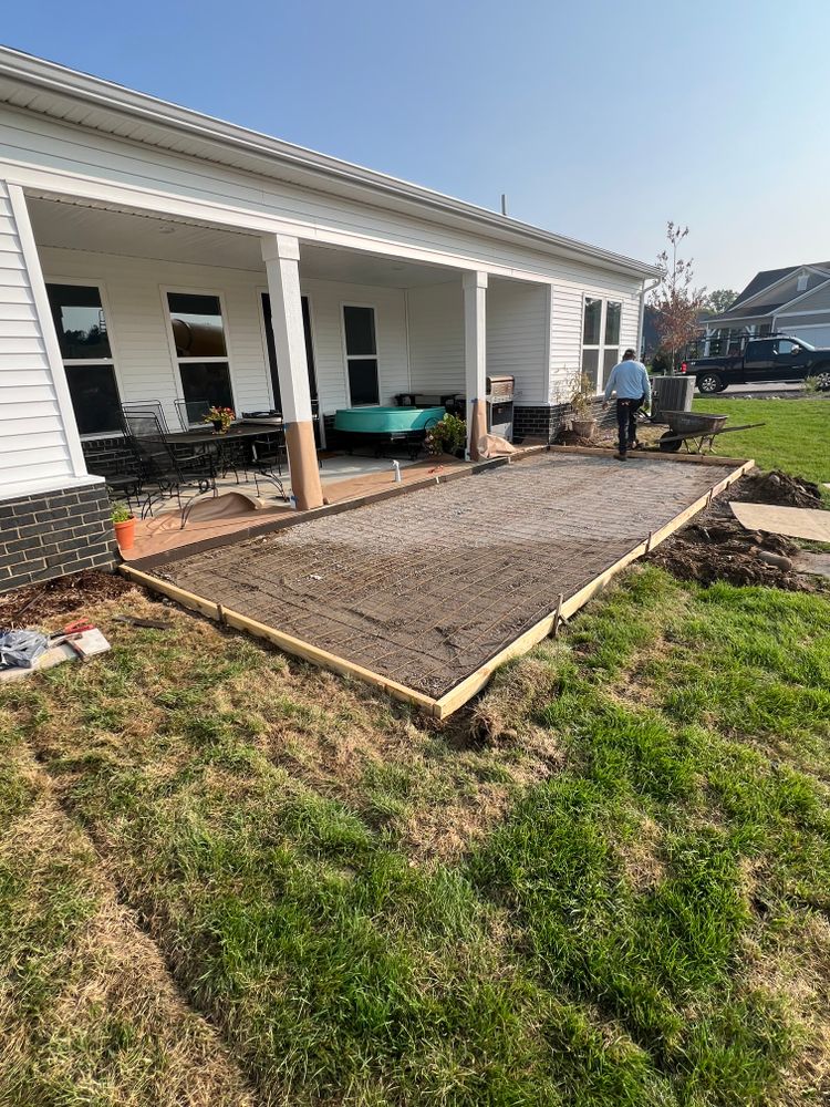 Patios for Ibarra Concrete Services LLC in Detroit, MI