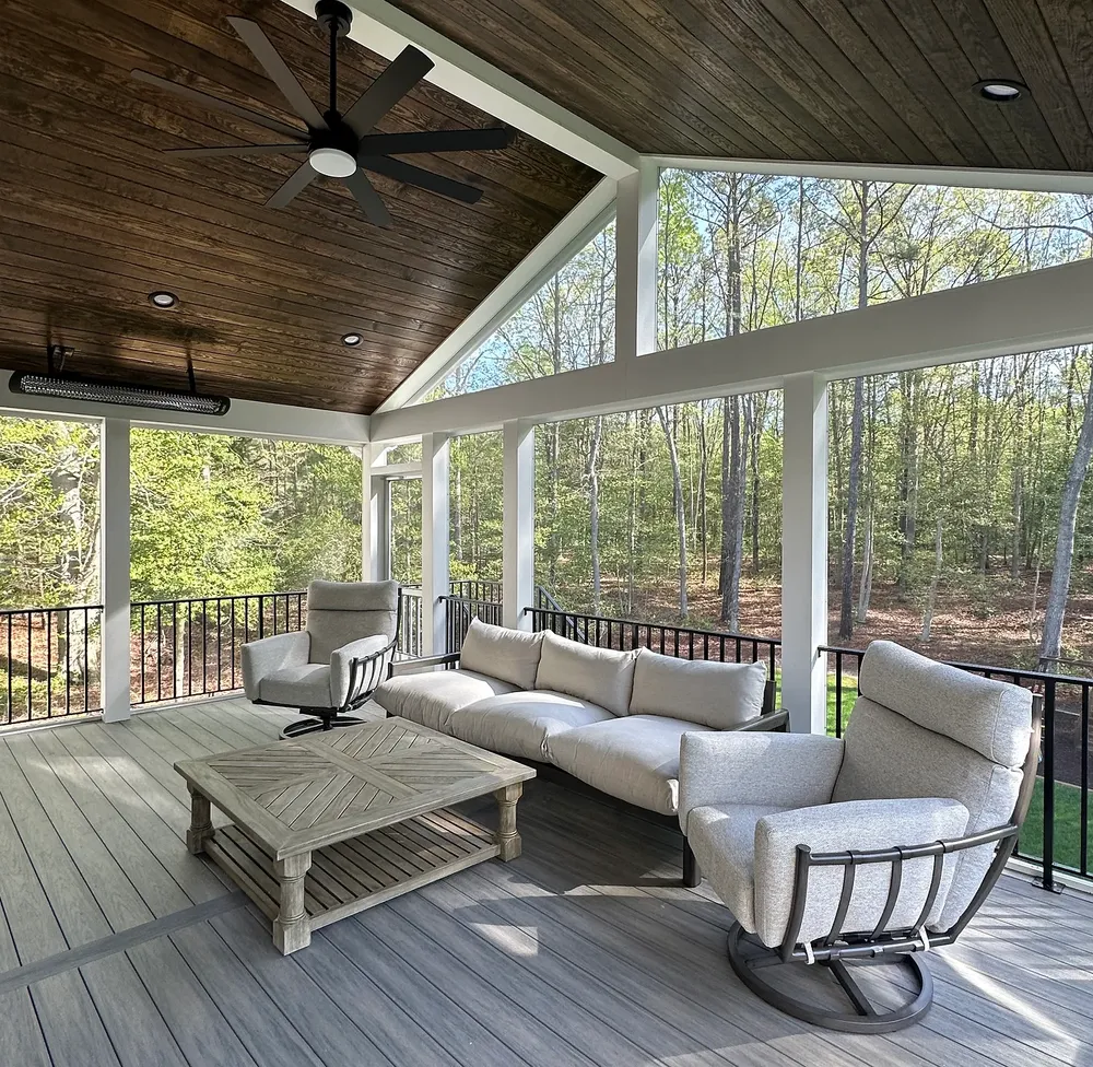 Transform your outdoor experience with a screened-in porch that allows you to savor the joys of nature without the nuisance of bugs and insects. Whether you seek a versatile space for entertaining guests or a peaceful spot to unwind with a cup of coffee, a screened porch offers the perfect blend of comfort and connection to the outdoors. Let us help you create a captivating screened-in porch that complements your lifestyle. for Elevate Your Outdoor Living Space Today in Richmond, VA